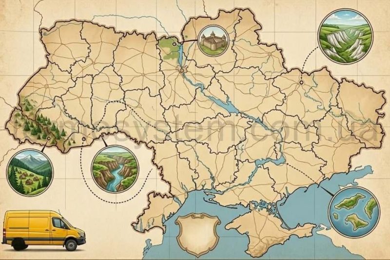 Термосистем Україна доставляє по всій Україні