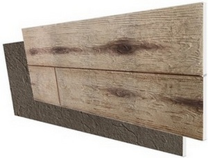 Термопанели из мраморной крошки (основа пенопласт) Wood, Stone