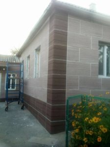 Утеплення фасаду будинку в Дергачах
